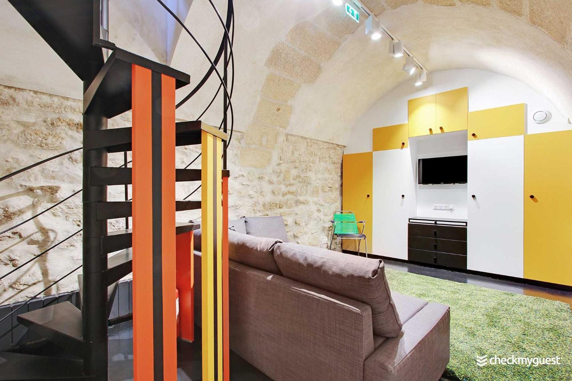 Authentic Apartment - 2Br-6P - Le Marais Paris Exterior foto